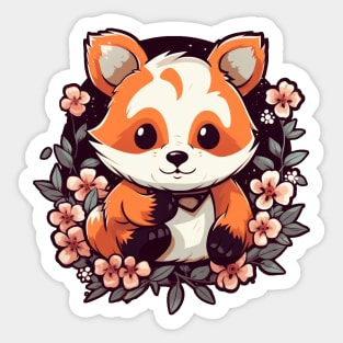 Cute Kawaii Redpanda | Chibi Red Panda Sticker